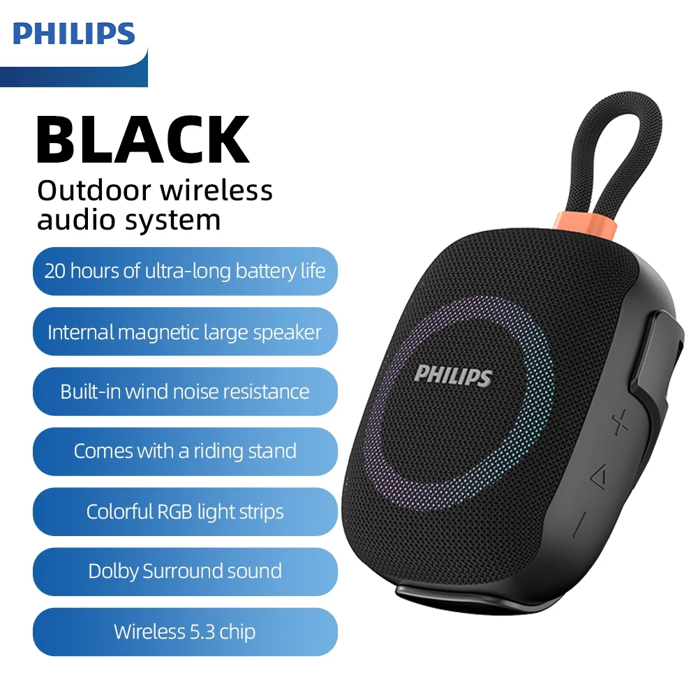 Portable Bluetooth Speaker Waterproof Ipx7 - フィリップス TAS1150/TAS1160 Bluetooth スピーカー 2000mAh バッテリー寿命