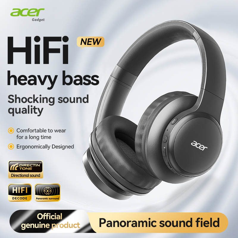 Acer Ohr559 ワイヤレスBluetoothヘッドセ - Anc Wireless Over Ear Headphones のレビューと価格