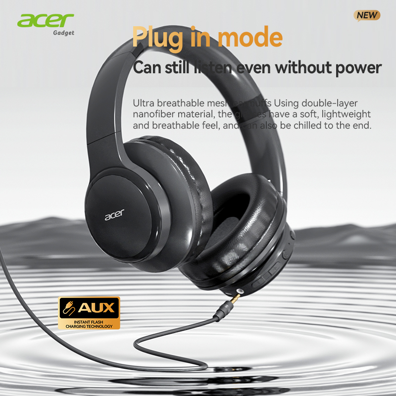 Acer Ohr559 ワイヤレスBluetoothヘッドセ - Anc Wireless Over Ear Headphones のレビューと価格