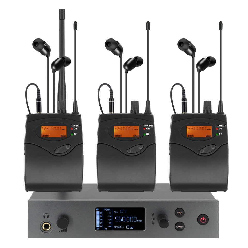 イヤーモニタリングシステムでは、uhf単一チャネルステージモ - In Ear Monitors For Singers のレビューと価格