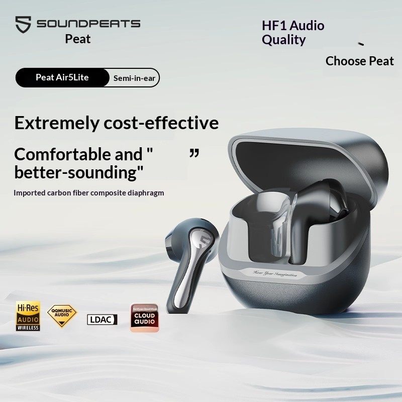 SoundPEATS Air5 Lite Bluetooth - Headphones のレビューと価格