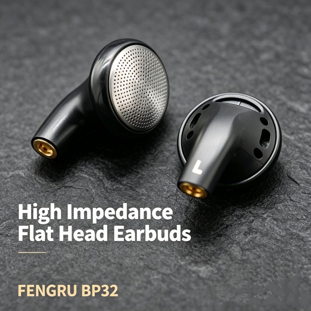 FENGRU BP32 DIY 130 オームベリリウムフィ - Planar Magnetic Iem Earphones のレビューと価格