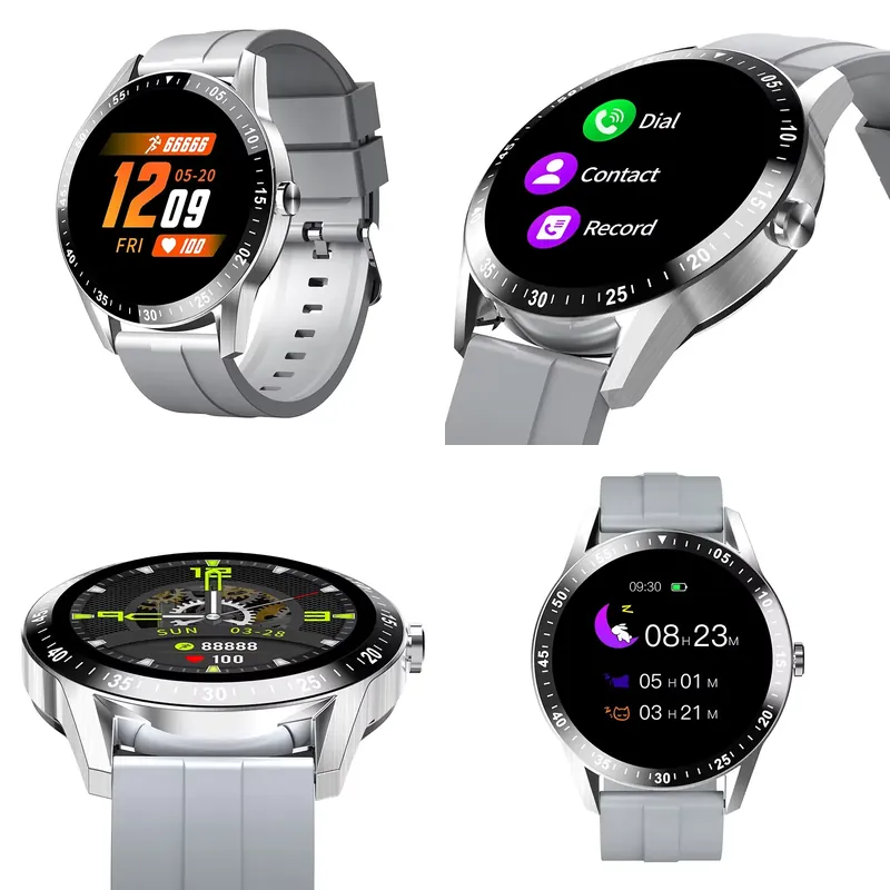 電話機能と天気予報機能付きフィットネストラッカー IP67防 - Smartwatches のレビューと価格